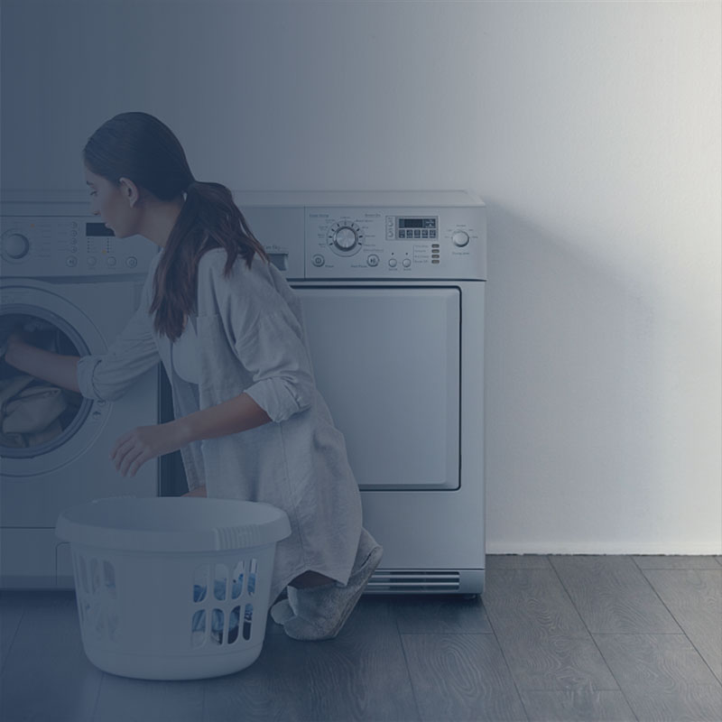 cashless laundry machines